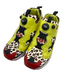 REEBOK（リーボック）の古着「INSTAPUMP FURY "CITRON ANIMAL"」｜レッド×イエロー