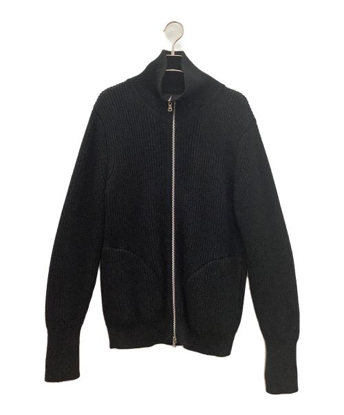 ANDERSEN-ANDERSEN（アンデルセン アンデルセン）ANDERSEN-ANDERSEN (アンデルセン アンデルセン) Andersen-Andersen 5GG THE NAVY 1/1 ZIP CARDIGAN ブラック サイズ:Sサイズの古着・服飾アイテム