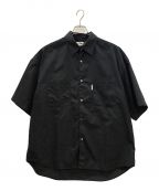 COOTIE PRODUCTIONSクーティープロダクツ）の古着「COOTIE PRODUCTIONS　120/2 Supima Broad S/S Shirt」｜ブラック