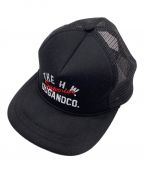 THE H.W.DOG&CO.ザエイチダブリュードッグアンドコー）の古着「COTTON MESH CAP」｜ブラック