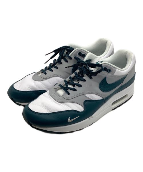 NIKE（ナイキ）NIKE (ナイキ) AIR MAX1 LV8 ホワイト×グリーン サイズ:UK10の古着・服飾アイテム