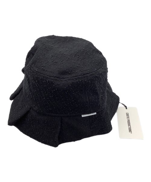 COOTIE PRODUCTIONS（クーティープロダクツ）COOTIE PRODUCTIONS (クーティープロダクツ) Needle Punch Twill Hood Hat ブラック サイズ:Mの古着・服飾アイテム