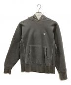 Champion REVERSE WEAVEチャンピオン リバース ウィーブ）の古着「Champion REVERSE WEAVE　プルオーバーパーカー」｜グレー