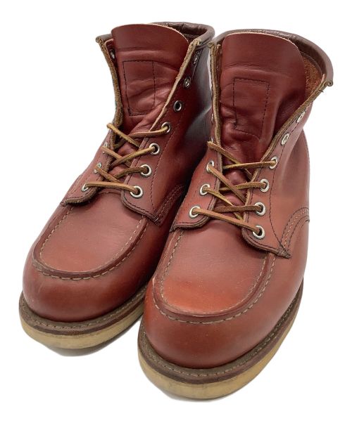 RED WING（レッドウィング）RED WING (レッドウィング) RED WING　6-inch Classic Moc ブラウン サイズ:25.5cmの古着・服飾アイテム