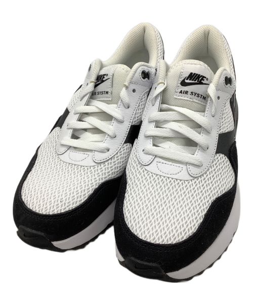 NIKE（ナイキ）NIKE (ナイキ) NIKE　AIR MAX SYSTM ホワイト×ブラック サイズ:SIZE 26.5cmの古着・服飾アイテム