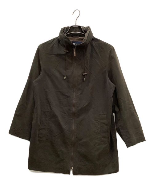 BURBERRY（バーバリー）BURBERRY (バーバリー) フーデットジップジャケット ブラウン サイズ:38の古着・服飾アイテム