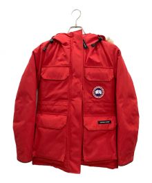 CANADA GOOSE（カナダグース）の古着「CANADA GOOSE　ダウンジャケット　CITADEL」｜レッド