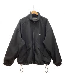 COOTIE PRODUCTIONS（クーティープロダクツ）の古着「Polyester OX Raza Track Jacket」｜ブラック