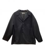 COOTIE PRODUCTIONSクーティープロダクツ）の古着「CA/W Melton Short Chester Coat」｜ブラック