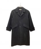 COOTIE PRODUCTIONSクーティープロダクツ）の古着「Wool Mossa Chester Coat」｜ブラック