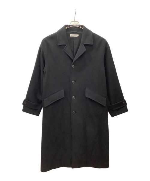 COOTIE PRODUCTIONS（クーティープロダクツ）COOTIE PRODUCTIONS (クーティープロダクツ) Wool Mossa Chester Coat ブラック サイズ:LARGEの古着・服飾アイテム