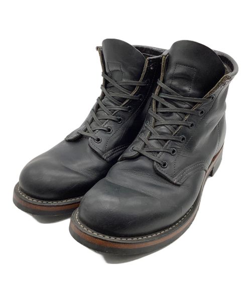 RED WING（レッドウィング）RED WING (レッドウィング) ベックマンラウンドブーツ ブラック サイズ:USA 9の古着・服飾アイテム