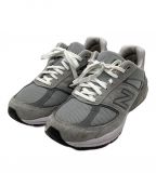 NEW BALANCEニューバランス）の古着「NEW BALANCE　990 V5 NEW BALANCE M990GL5 GRAY　スニーカー」｜グレー