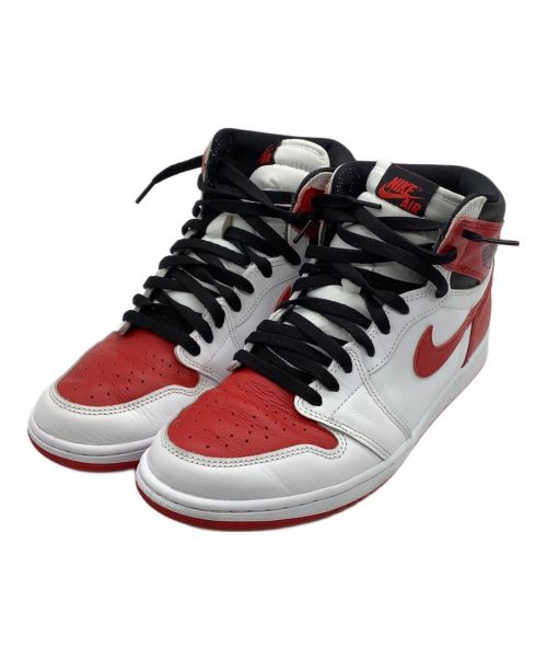 NIKE（ナイキ）NIKE (ナイキ) Air Jordan 1 High OG Heritage ホワイト×レッド サイズ:US10の古着・服飾アイテム