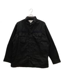 WTAPS（ダブルタップス）の古着「CBW/LS/COTTON.POPLIN」｜ブラック