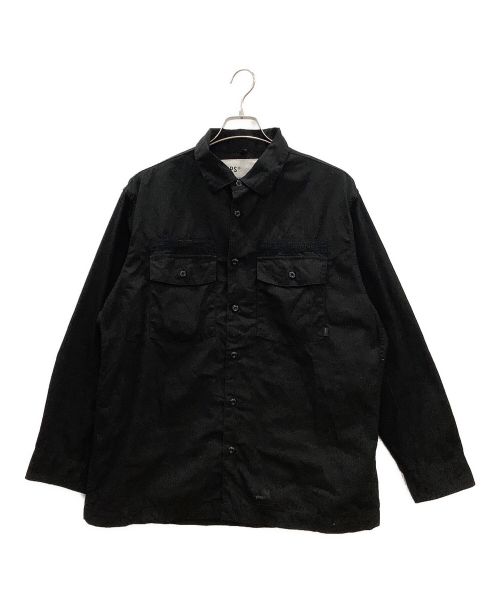 WTAPS（ダブルタップス）WTAPS (ダブルタップス) CBW/LS/COTTON.POPLIN ブラック サイズ:Lの古着・服飾アイテム