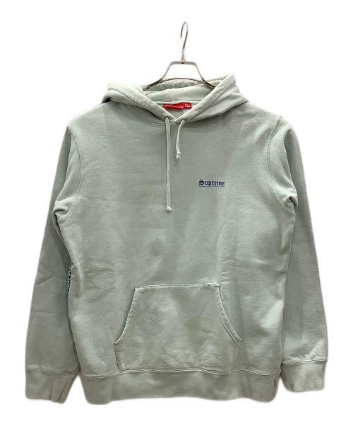 SUPREME（シュプリーム）SUPREME (シュプリーム) Supreme プルオーバーパーカー ライトブルー サイズ:Lの古着・服飾アイテム