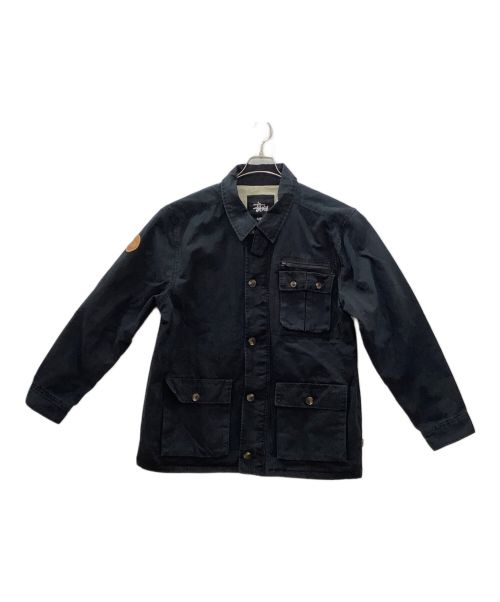 stussy（ステューシー）stussy (ステューシー) stussy　コットンカバーオール ネイビー サイズ:XLの古着・服飾アイテム