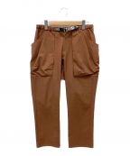 TENBOX×GRAMICCIテンボックス×グラミチ）の古着「BIG POCKET LONG PANTS」｜ブラウン