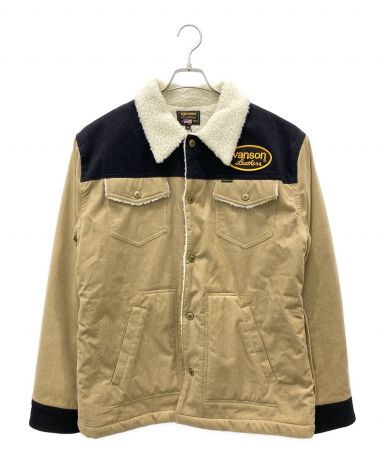 中古・古着通販】VANSON (バンソン) ランチジャケット キャメル サイズ