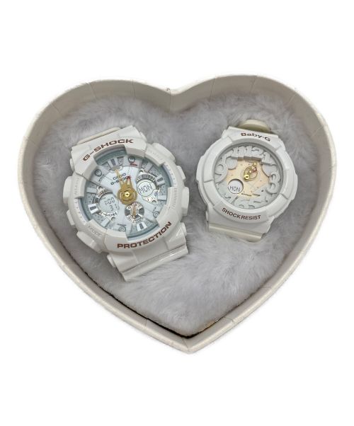 CASIO（カシオ）CASIO (カシオ) ペアウォッチ G-SHOCK LOVERS COLLECTION 2012 ホワイトの古着・服飾アイテム