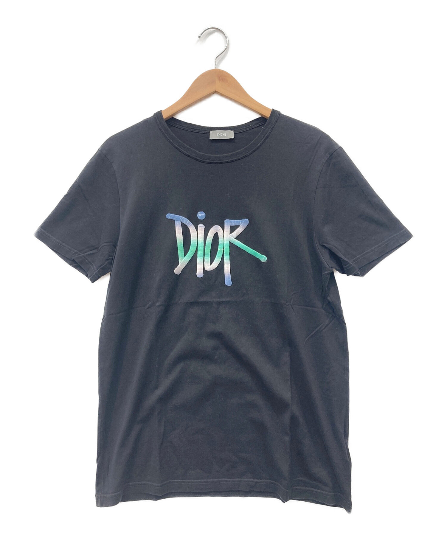 プレゼント サプライズ ディオール Dior スパンコール刺繍Tシャツ