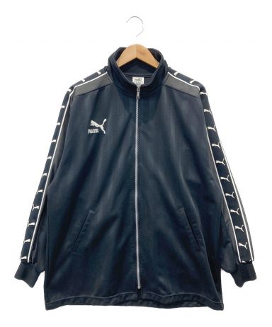 中古・古着通販】PUMA (プーマ) トラックジャケット ブラック×ホワイト