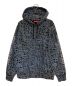 SUPREME（シュプリーム）の古着「MARBLE HOODED SWEATSHIRT」｜ブルー