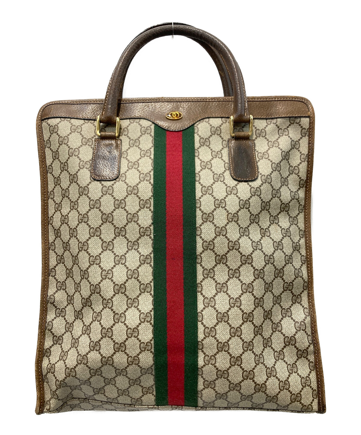 中古・古着通販】GUCCI (グッチ) オールドトートバッグ シェリーライン