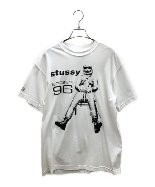 stussy（ステューシー）stussy (ステューシー) stussy プリントTシャツ ホワイト サイズ:Ｍの古着・服飾アイテム