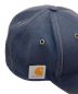 中古・古着 CarHartt (カーハート) 47BRAND (フォーティーセブンブランド) MLBベースボールキャップ ネイビー：5800円