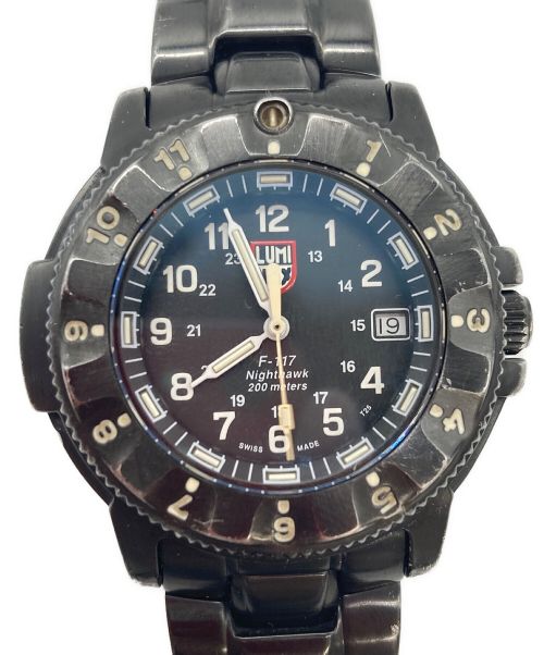 LUMINOX（ルミノックス）LUMINOX (ルミノックス) F-117 NIGHTHAWK SERIES ブラックの古着・服飾アイテム