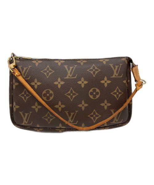 LOUIS VUITTON（ルイ ヴィトン）LOUIS VUITTON (ルイ ヴィトン) モノグラム ポシェット・アクセソワール ブラウンの古着・服飾アイテム