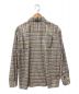 AURALEE (オーラリー) WASHABLE SUPER LIGHT WOOL CHECK SHIRTS カーキ サイズ:3：19800円