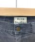 中古・古着 ACNE STUDIOS (アクネストゥディオス) THIN USED CASH ブラック サイズ:W32×L32：5800円