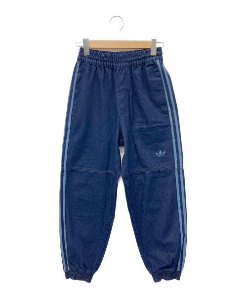 adidas（アディダス）adidas (アディダス) DENIM TRACK PANTS インディゴ サイズ:2XSの古着・服飾アイテム