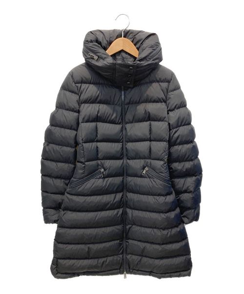 MONCLER（モンクレール）MONCLER (モンクレール) ダウンコート FLAMMETTE  ネイビー サイズ:1の古着・服飾アイテム