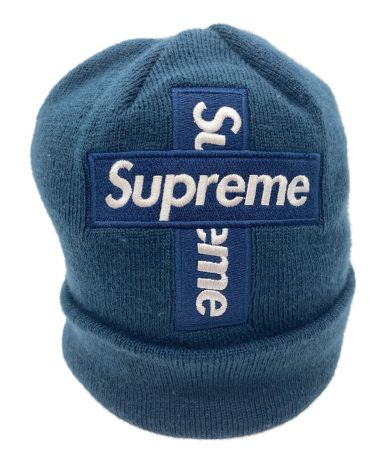 特販格安 シュプリーム New Era Box Logo Beanie ネイビー ニット