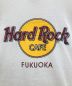 中古・古着 Hard Rock cafe (ハードロックカフェ) プリントTシャツ ホワイト サイズ:M 未使用品：3980円