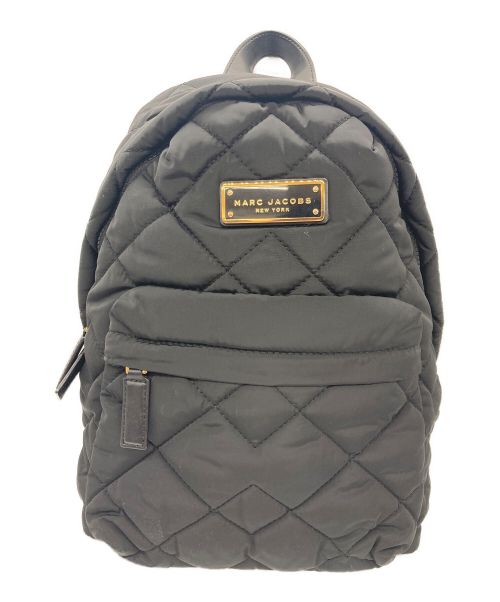 MARC JACOBS（マークジェイコブス）MARC JACOBS (マーク ジェイコブス) QUILTED NYLON BACKPACK ブラックの古着・服飾アイテム