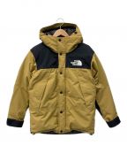 THE NORTH FACEザ ノース フェイス）の古着「Mountain Down Jacket」｜ベージュ×ブラック