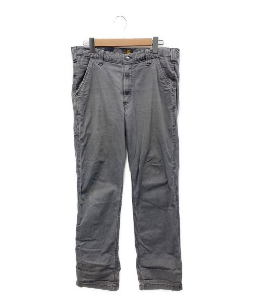 CarHartt（カーハート）CarHartt (カーハート) RUGGED FLEX RIGBY DUNGAREE PANT グレー サイズ:34×32の古着・服飾アイテム