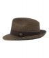 BORSALINO (ボルサリーノ) パナマハット ブラウン：3980円