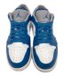 中古・古着 NIKE (ナイキ) AIR JORDAN 1 LOW ブルー×ホワイト サイズ:US9.5：12800円