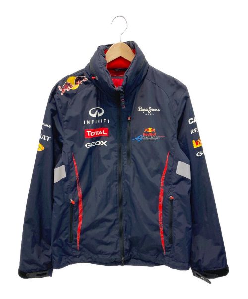 Pepe Jeans（ペペジーンズ）Pepe Jeans (ペペジーンズ) REPLICA TEAM RAIN JACKET ネイビー サイズ:Mの古着・服飾アイテム