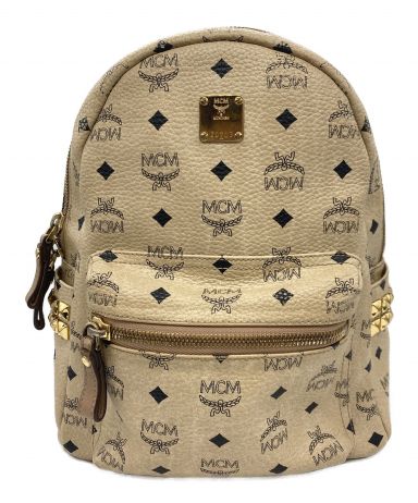 中古・古着通販】MCM (エムシーエム) ヴィセトス柄スタッズリュック