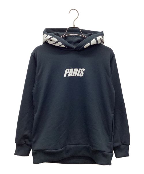 Paris Saint-Germain（パリ・サン ジェルマン）Paris Saint-Germain (パリ・サン ジェルマン) プルオーバーパーカー ブラック サイズ:Sの古着・服飾アイテム