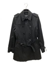 BURBERRY BLACK LABEL（バーバリーブラックレーベル）の古着「BURBERRY BLACK LABEL ライナー付トレンチコート」｜ブラック