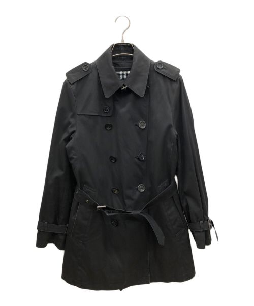 BURBERRY BLACK LABEL（バーバリーブラックレーベル）BURBERRY BLACK LABEL (バーバリーブラックレーベル) BURBERRY BLACK LABEL ライナー付トレンチコート ブラック サイズ:Sの古着・服飾アイテム