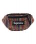 SUPREME（シュプリーム）の古着「WOVEN STRIPE WAIST BAG」｜マルチカラー